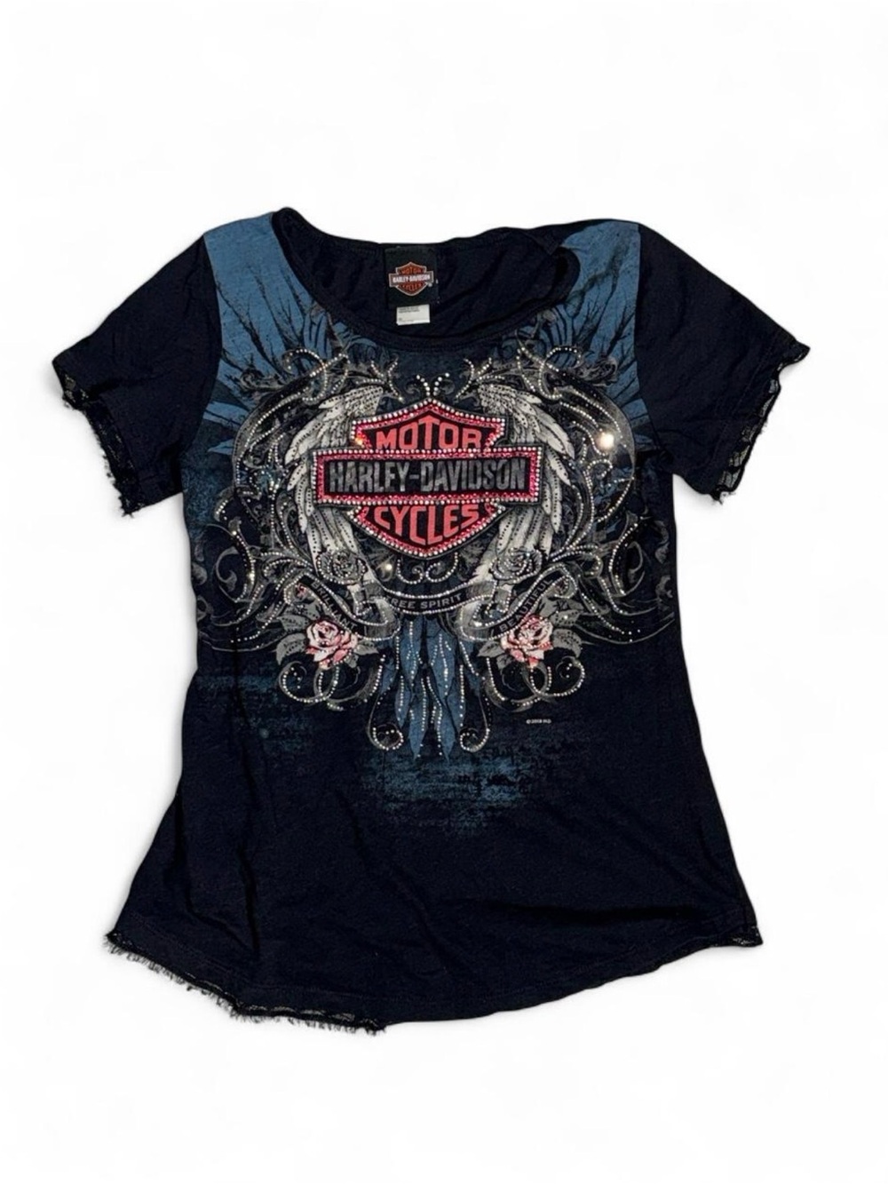 Harley-Davidson Black Graphic Logo Tee